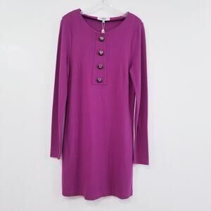 TIBI New York Purple Shift Dress